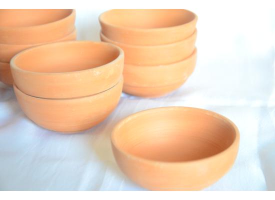 Bowl Handcrafted Pottery Clay 